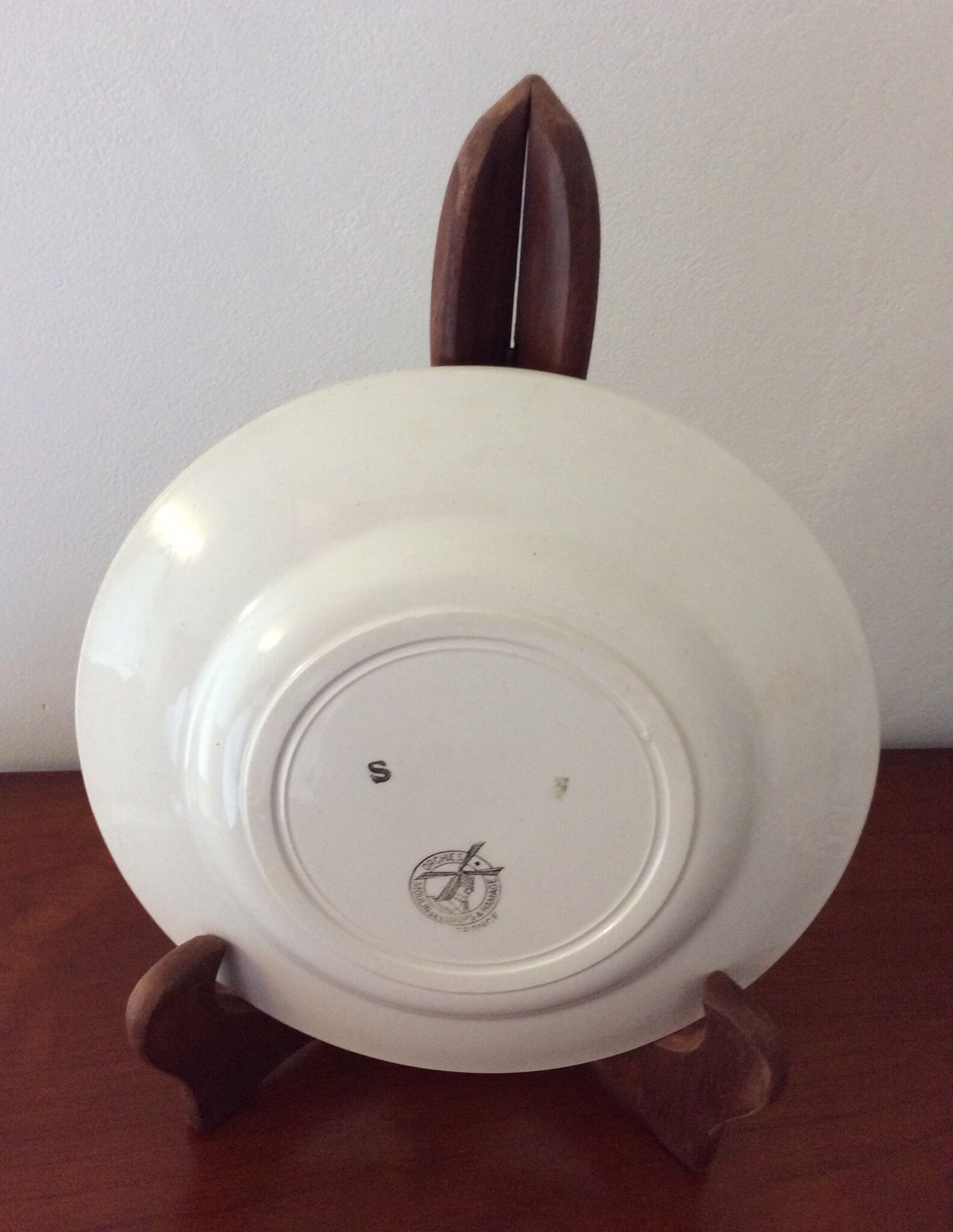 Old Plate Moulin des Wolves - Hamage "Orchies"