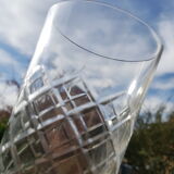 4 verres à orangeade gravés années 1960