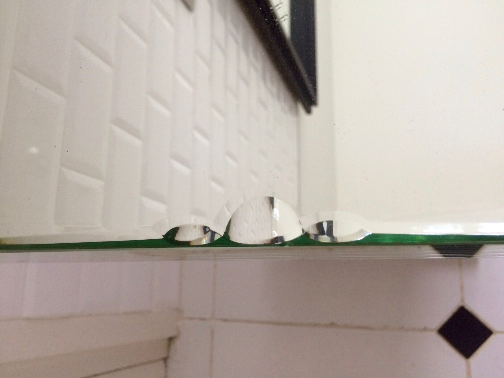 Extra table art deco mirror