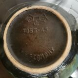 Ceramic jar and sand 1980, German work