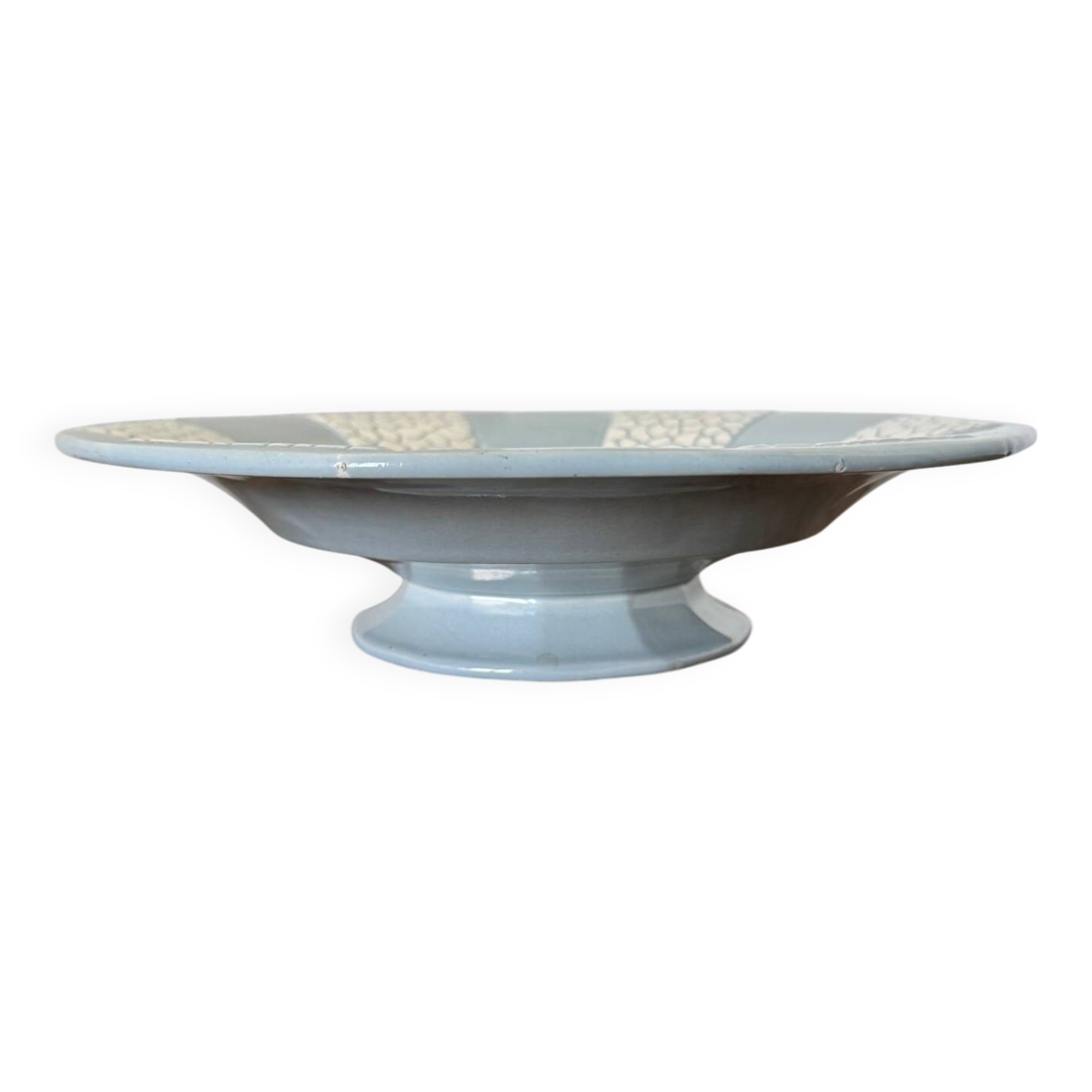 Art Deco ceramic footed dish