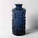 Cobalt Blue Glass Vase: Mid-Century Modern Swedish Design / 1970s