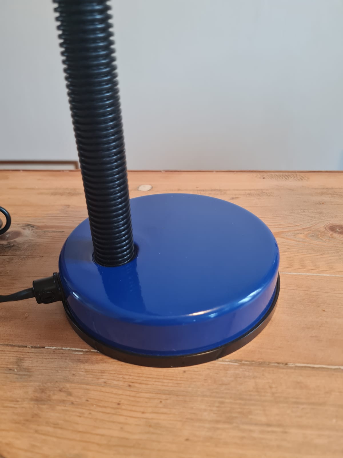 Primary color table lamp 1980