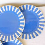 7 Sarreguemines dessert plates model Fox Trott 2106188