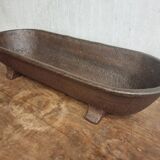 Antique trough water trough flower basin cast iron 29x75 cm