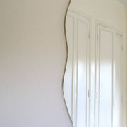 Large Handmade Brass Abstract Organic Mirror