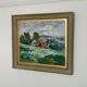 Swedish Oil on Panel – “Landscape” by Erik Boëthius (1897–1970)