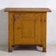 Small mustard-coloured cabinet – Central Europe, around 1890