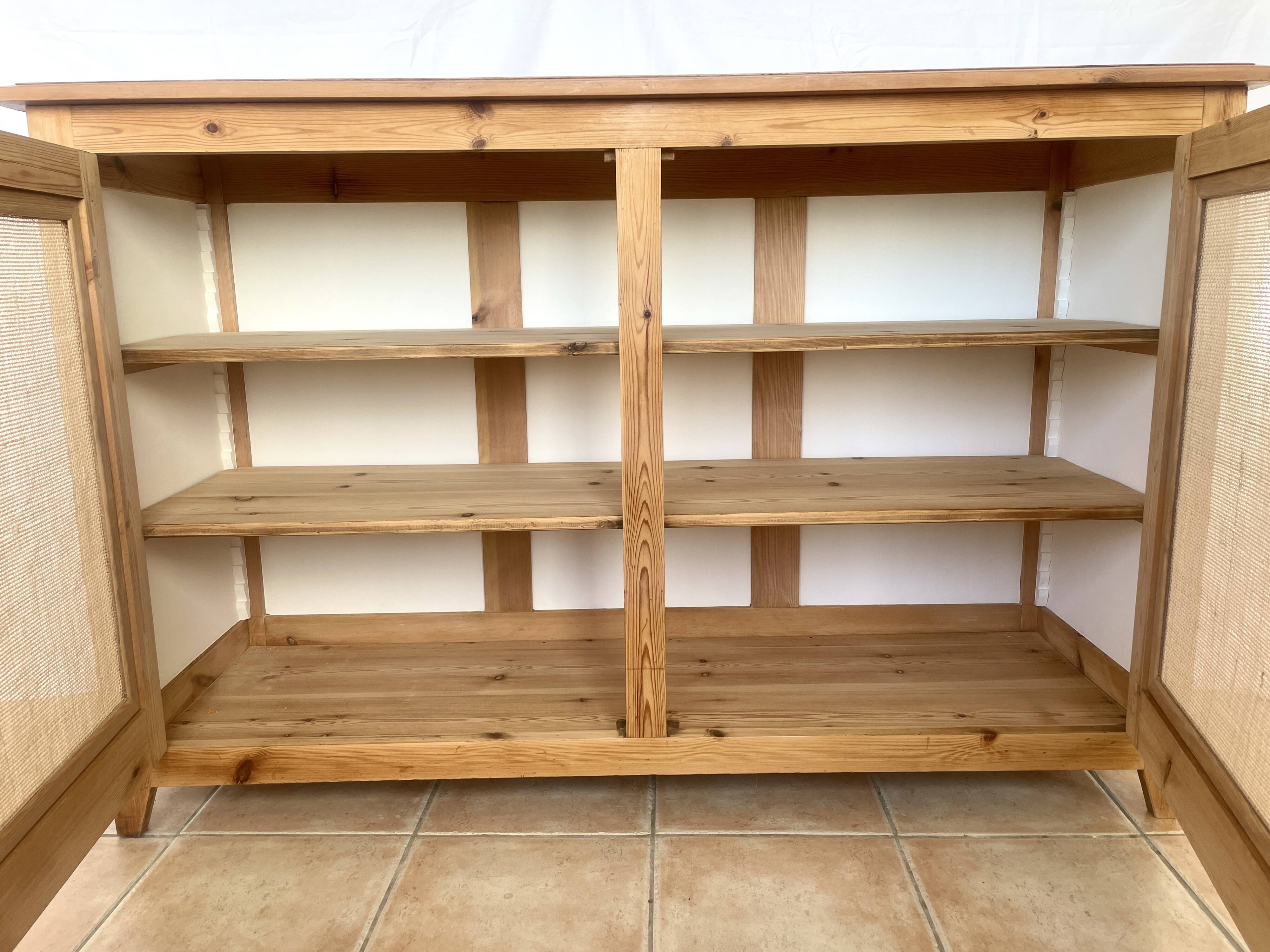 Large wooden sideboard