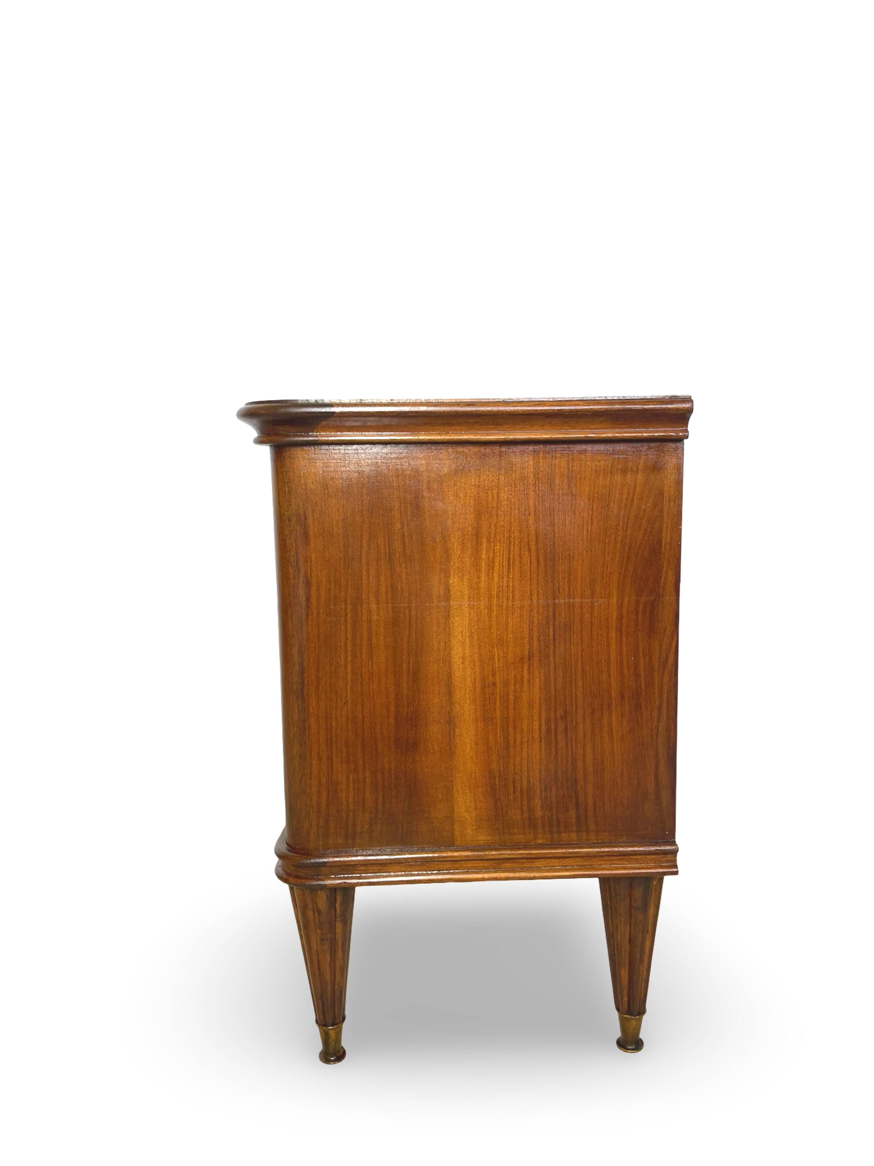 Pair of Italian bedside tables from the mid-20th century.