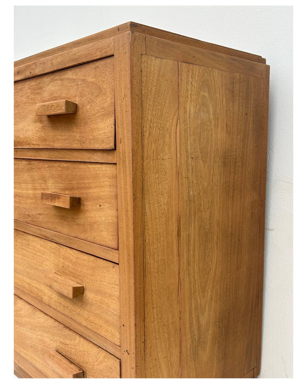 Large Art Deco chest of drawers