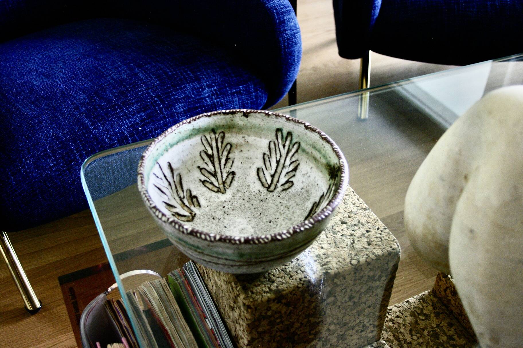 Vintage ceramics by albert thiry france 1960