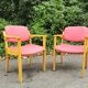 Série de 4 fauteuils vintage années 70-80