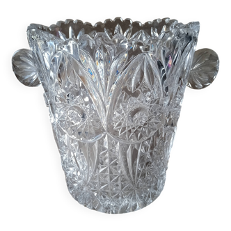 Crystal champagne bucket in perfect condition