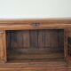 Antique carved oak chest