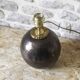 Ceramic ball lamp base signed Guérin