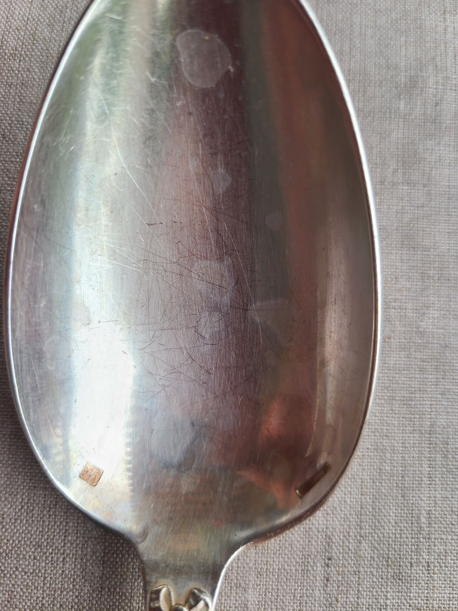12 spoon and 12 forks in Christofle silver metal in box