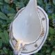 Large antique sauceboat from Gien