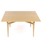 Bruno Mathsson coffee table in birch produced by Karl Mathsson (Sweden, 1969)