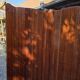 American screen in Beaumann style, large model, in oak.