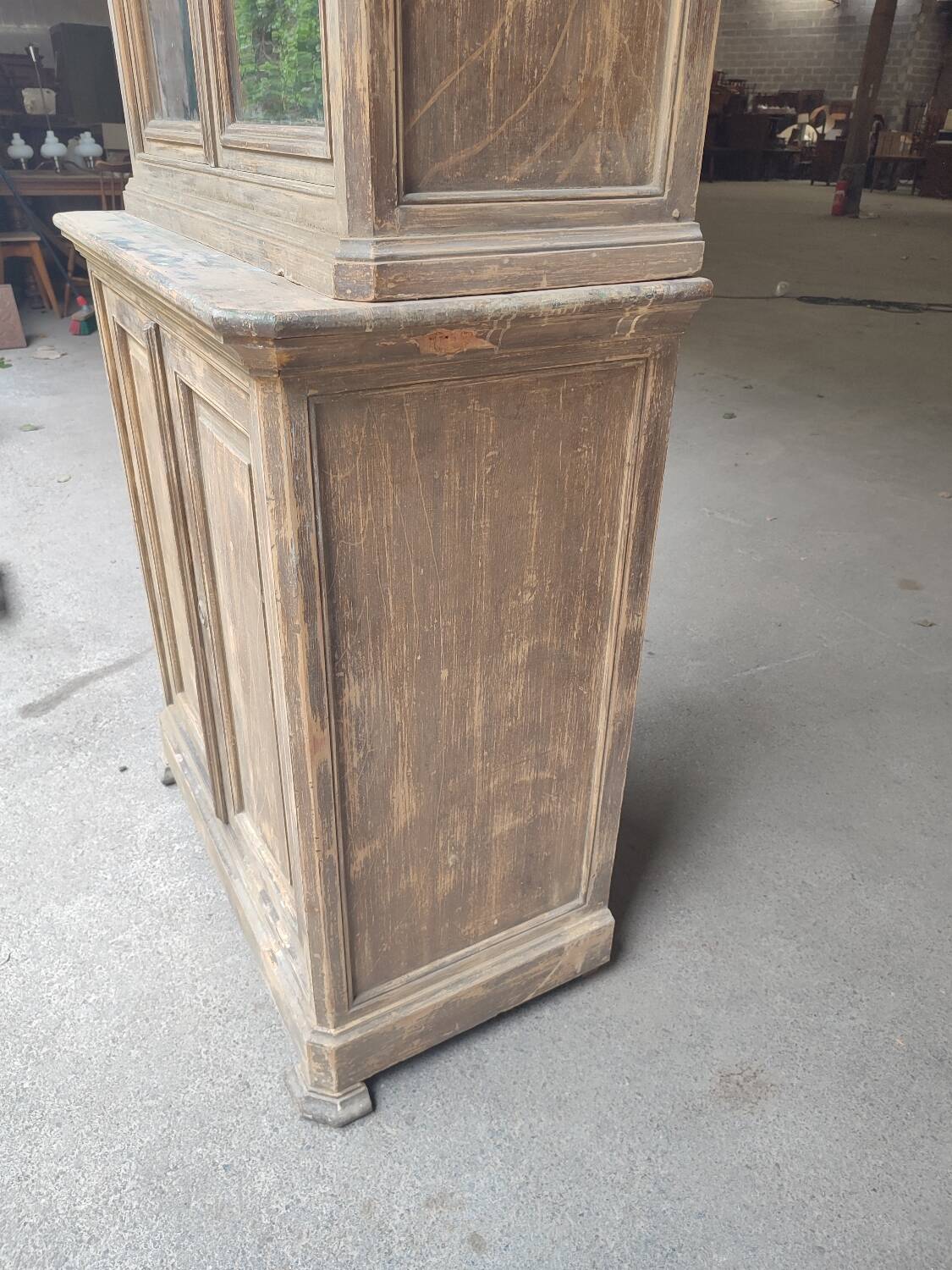 Patinated dresser