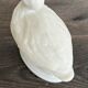 Antique white opaline candy box