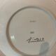 Limoges porcelain plate Decoration of Picasso XXcentury