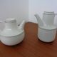 Swedish Birka Tea Pot & Coffeepot by Stig Lindberg for Gustavsberg, 1960s, Set of 2