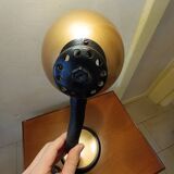 Black gold metal flexo aluminor desk lamp