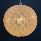 Plisee round hanging lamp 1960s
