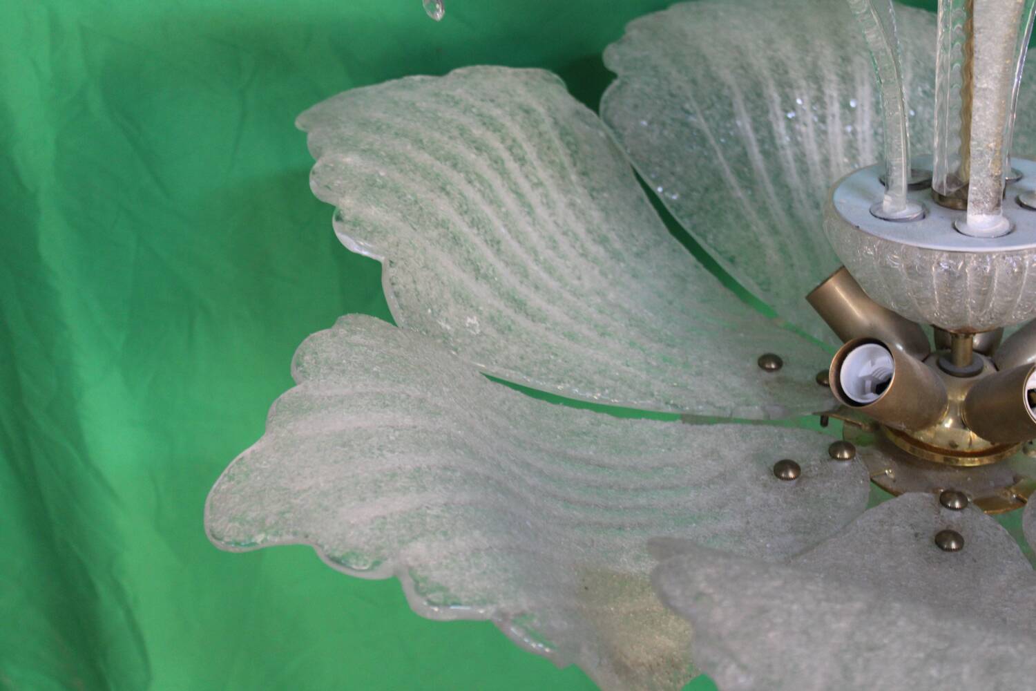 Italian Murano glass chandelier