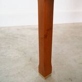 Vintage teak and beech coffee table, Danish design.