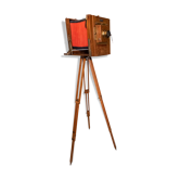 Wooden photo room