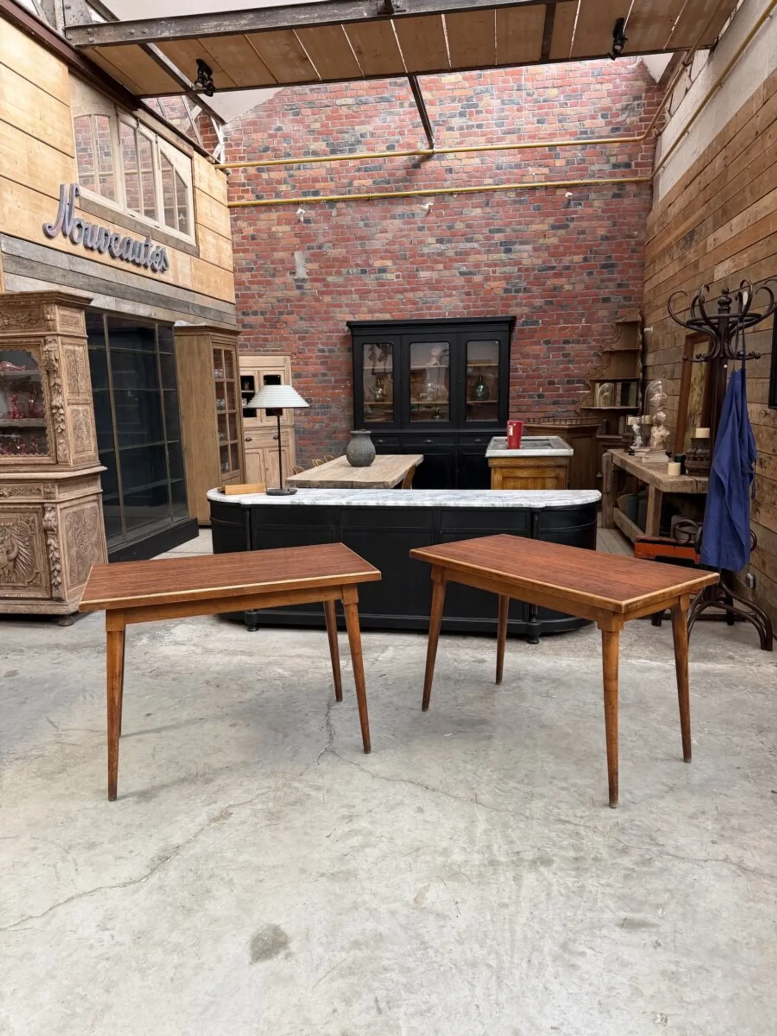 Pair of 1960s bistro tables