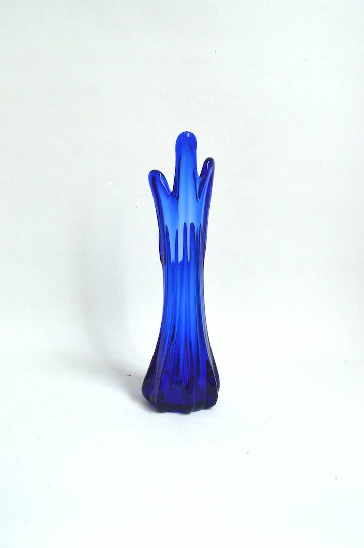 Vintage cobalt vase