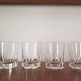 Set of 4 small water glasses