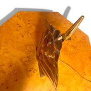 Turtle Lamp Maison Jansen - Genuine Shell & Brass (Circa 1970)