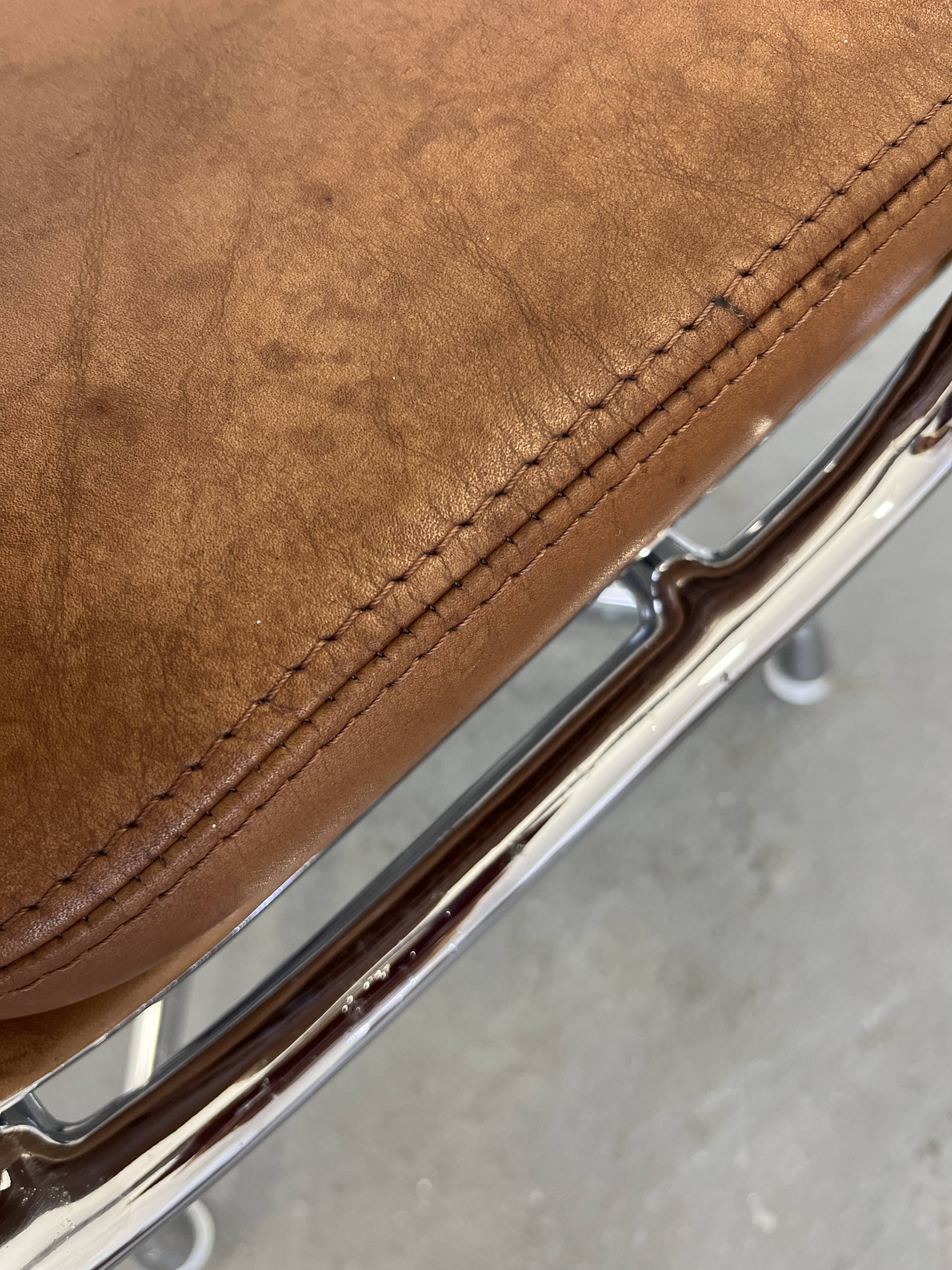 Soft Pad chairs by Charles and Ray Eames for Herman Miller, 1970s