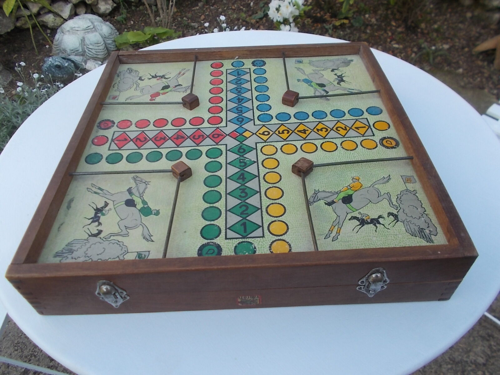Jouet ancien jeux de société "jura" | Selency