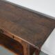 Antique French Rustic Farmhouse Oak Side Table, 19th Century