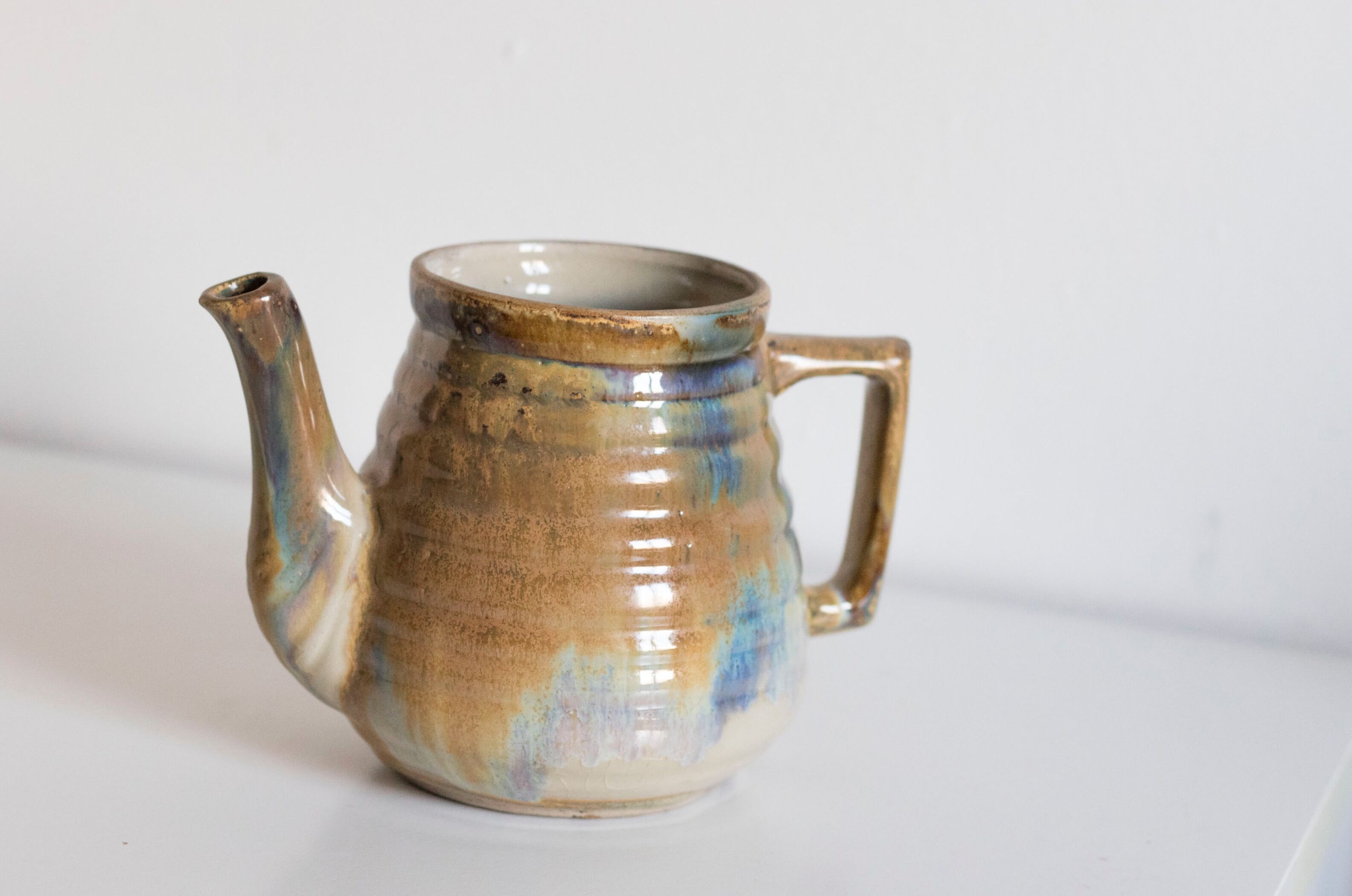 Vintage enamelled pitcher
