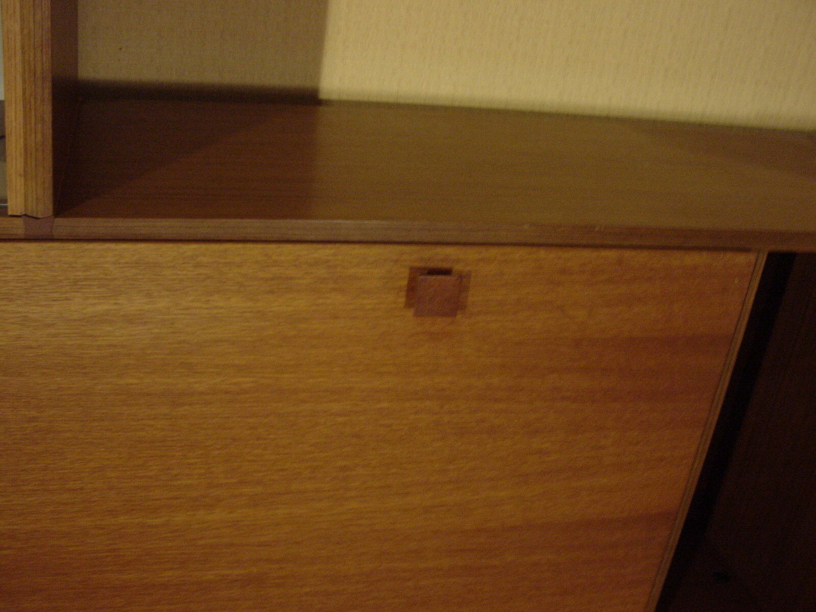 Vintage teak library