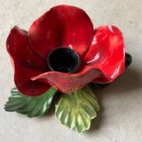 Vintage pink candle holder