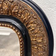 Grand miroir doré