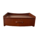 Vintage Danish floating bedside table in teak.