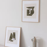 Illustrations diptych n°1 + n°2 40x50cm édition limitée