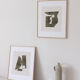 Illustrations diptych n°1 + n°2 40x50cm édition limitée