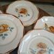 Lot de 7 assiettes digoin Sarreguemines