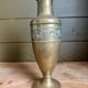 Art deco brass vase