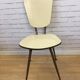 Lot de 5 chaises en formica beige